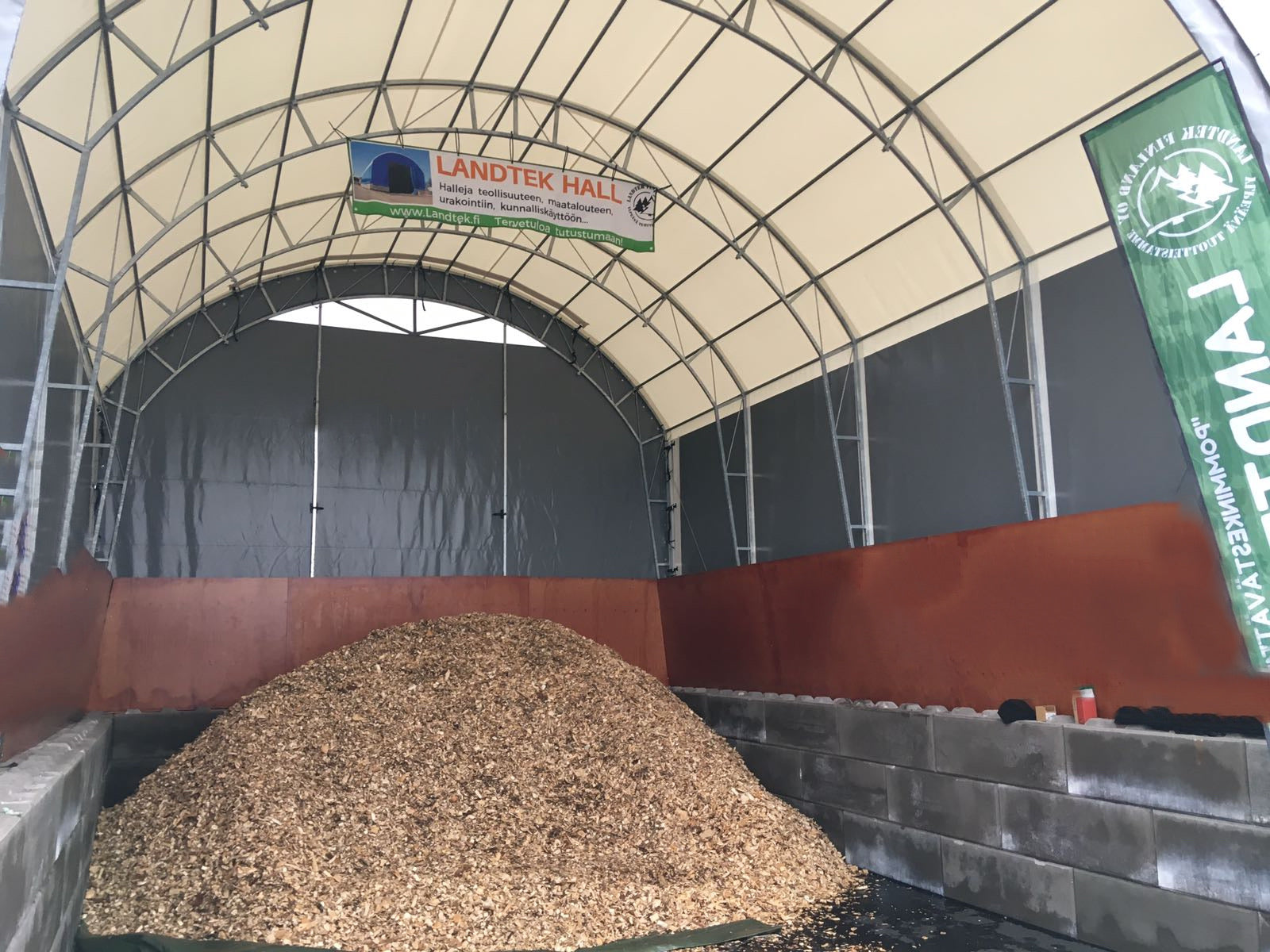 Kuivikehalli 6×10 Landtek hall - Landtek