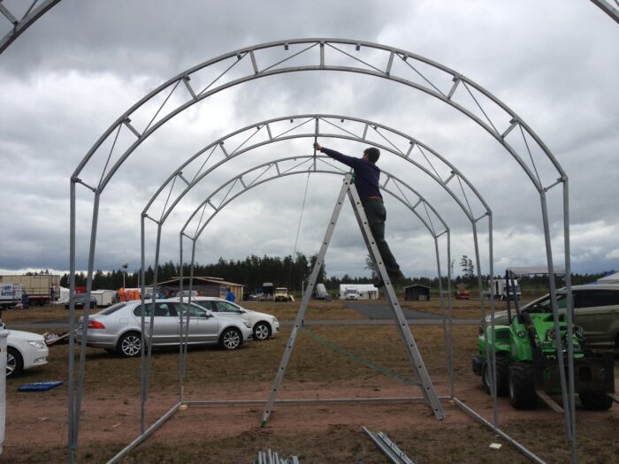 Landtek Hall 4x10x3 CARAVAN SPECIAL PITKÄ - Landtek