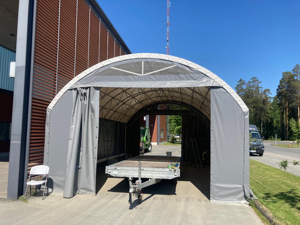 Pakkausvarasto / lähettämö 6x10x2,5 - Landtek
