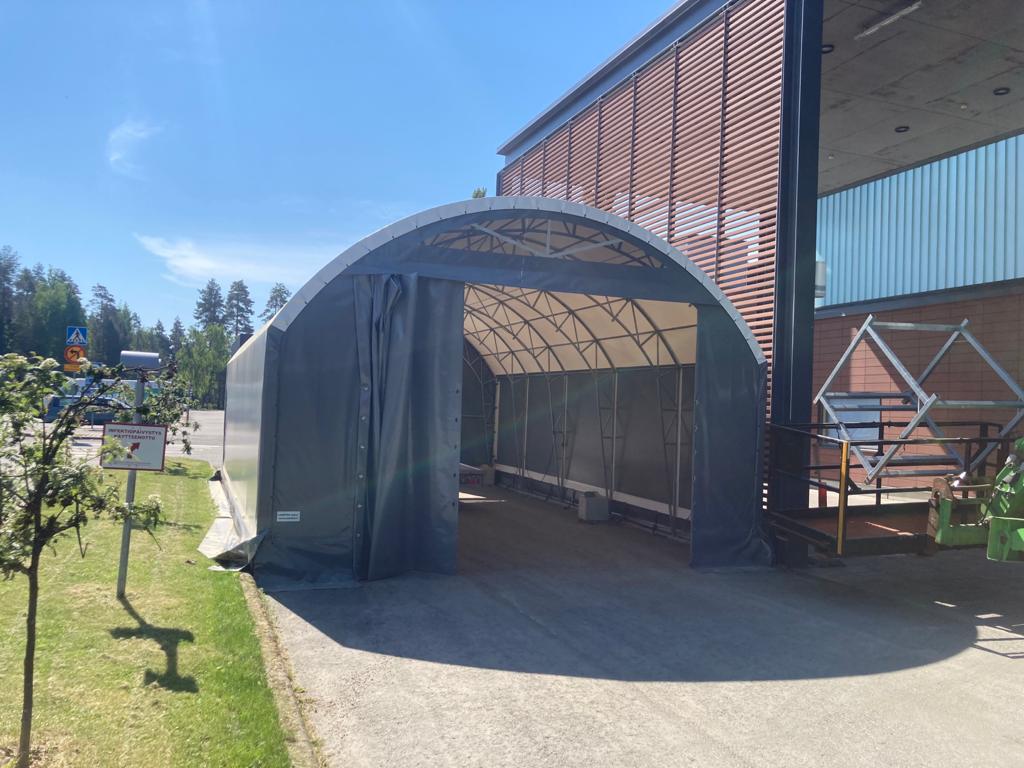 Pakkausvarasto / lähettämö 6x10x2,5 - Landtek