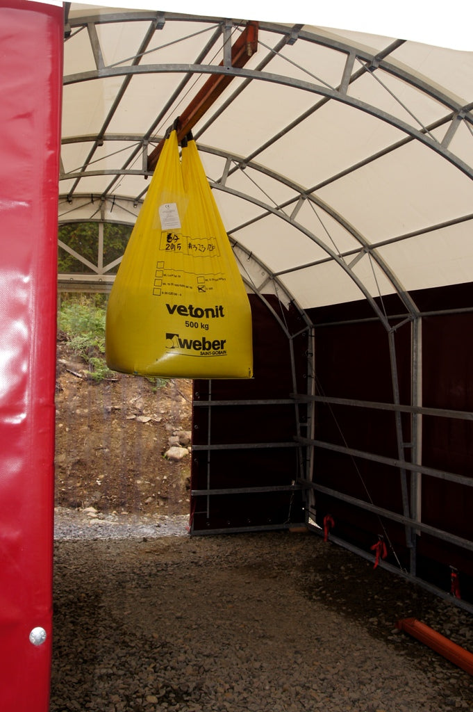 Landtek traktoritalli 4x8x3m - Landtek