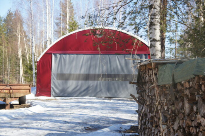 Landtek Hall sääsuojahalli 10x15x3 - Landtek