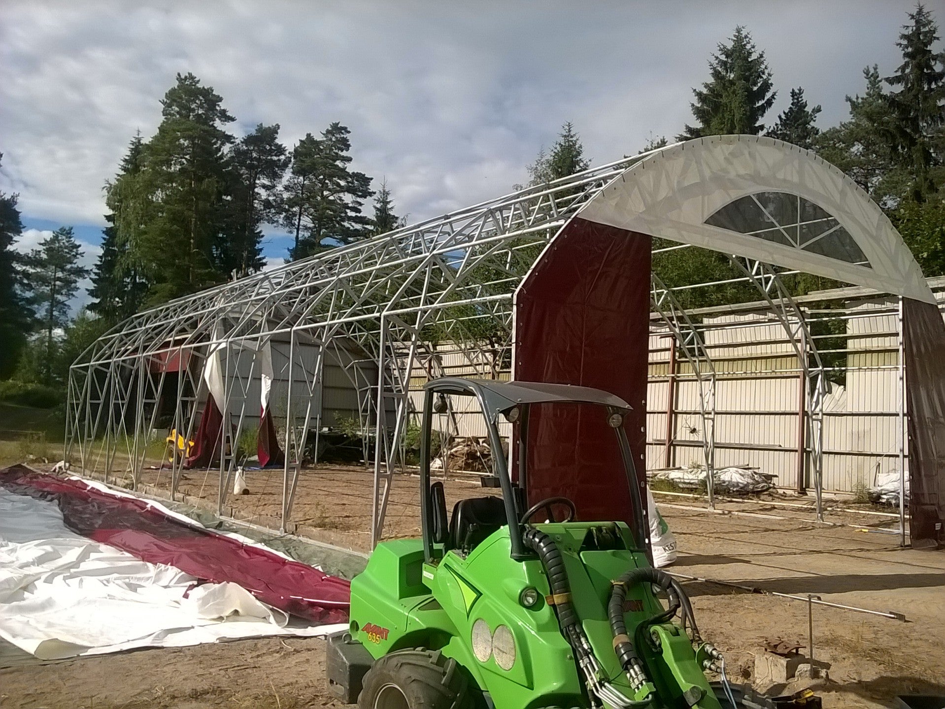 Landtek Hall Pressuhalli 10×12,5×3,5m - Landtek