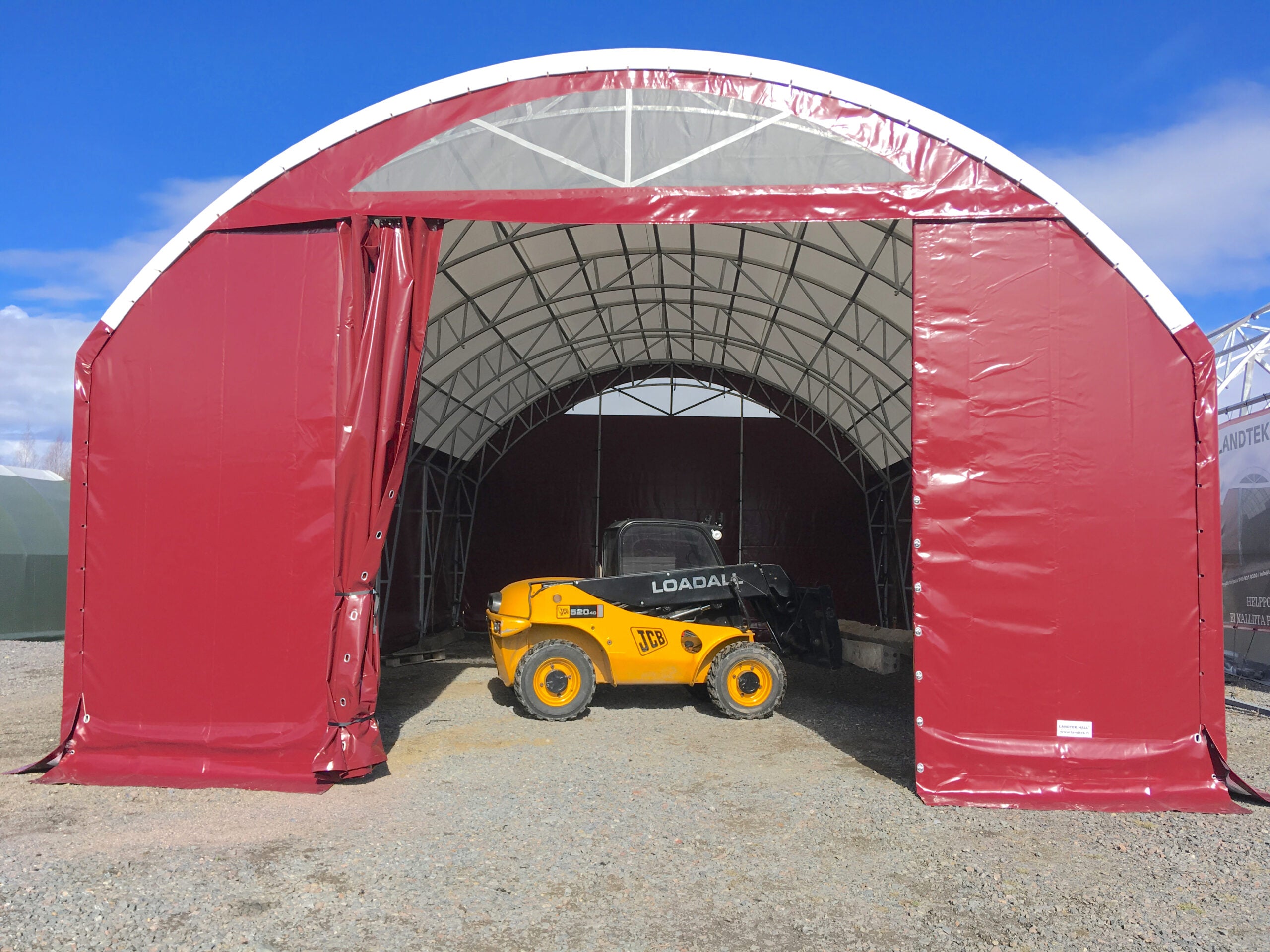 Landtek Hall Pressuhalli 10×12,5×3,5m - Landtek