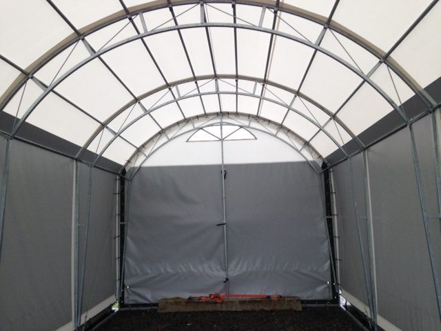 Landtek Autotalli /Pressutalli 4x8x2,5m - Landtek