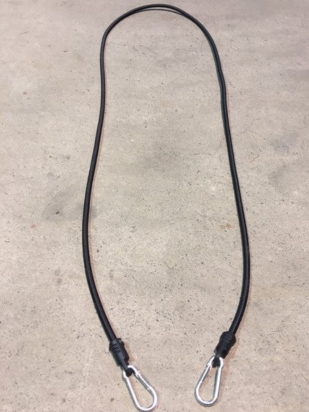 Pressukiinnike karbiinihakapäillä, 200cm - Landtek