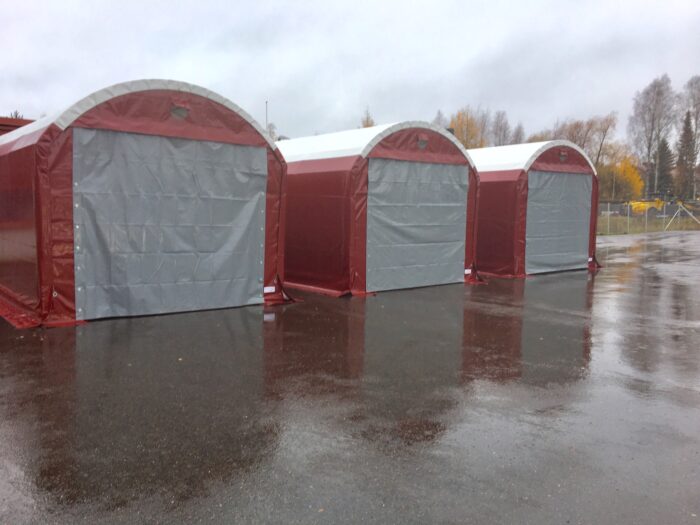 Landtek traktoritalli 4x8x3m - Landtek