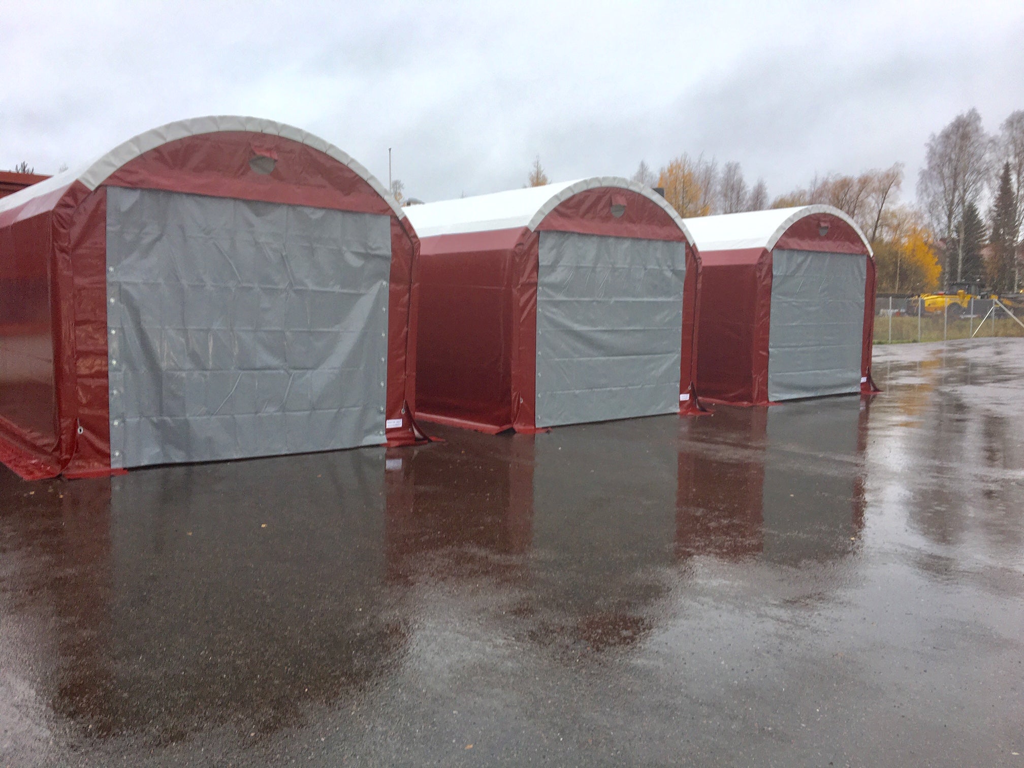 Landtek traktoritalli 4x8x2,5m - Landtek