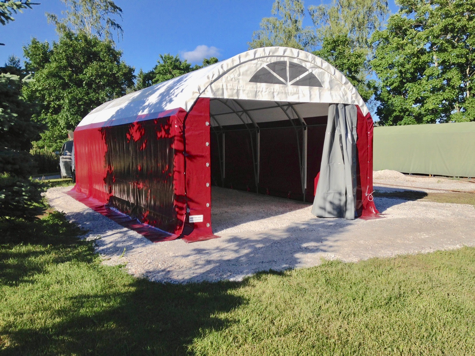 Paras pressutalli 4x6x2m 250kg lumikuormille - Landtek