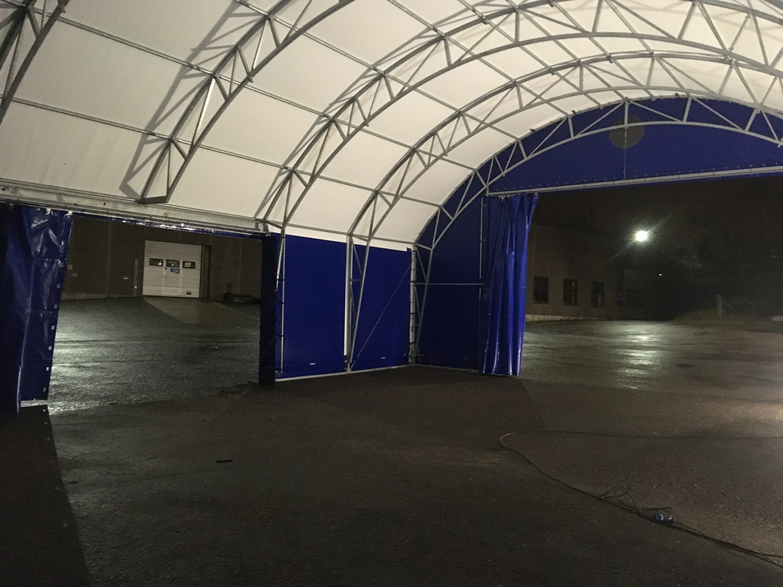 Landtek Halli 10x20mx3 Sivuovella - Landtek