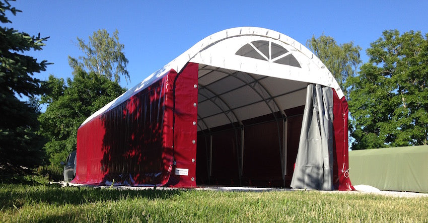 Paras pressutalli 4x6x2m 250kg lumikuormille - Landtek