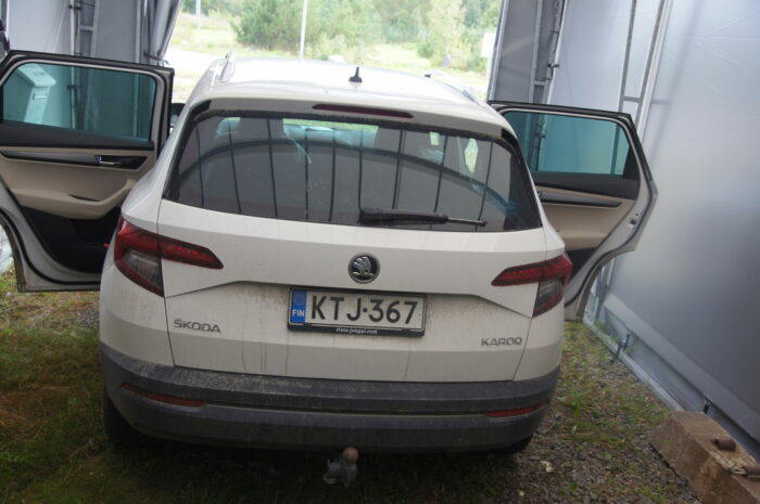 Landtek Autotalli /Pressutalli 4x8x2,5m - Landtek