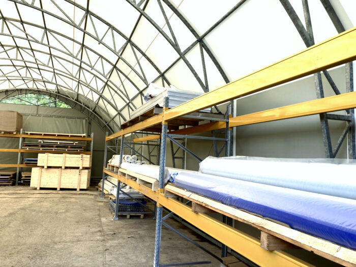 Tuotantohalli 10x20x2,5m - Landtek