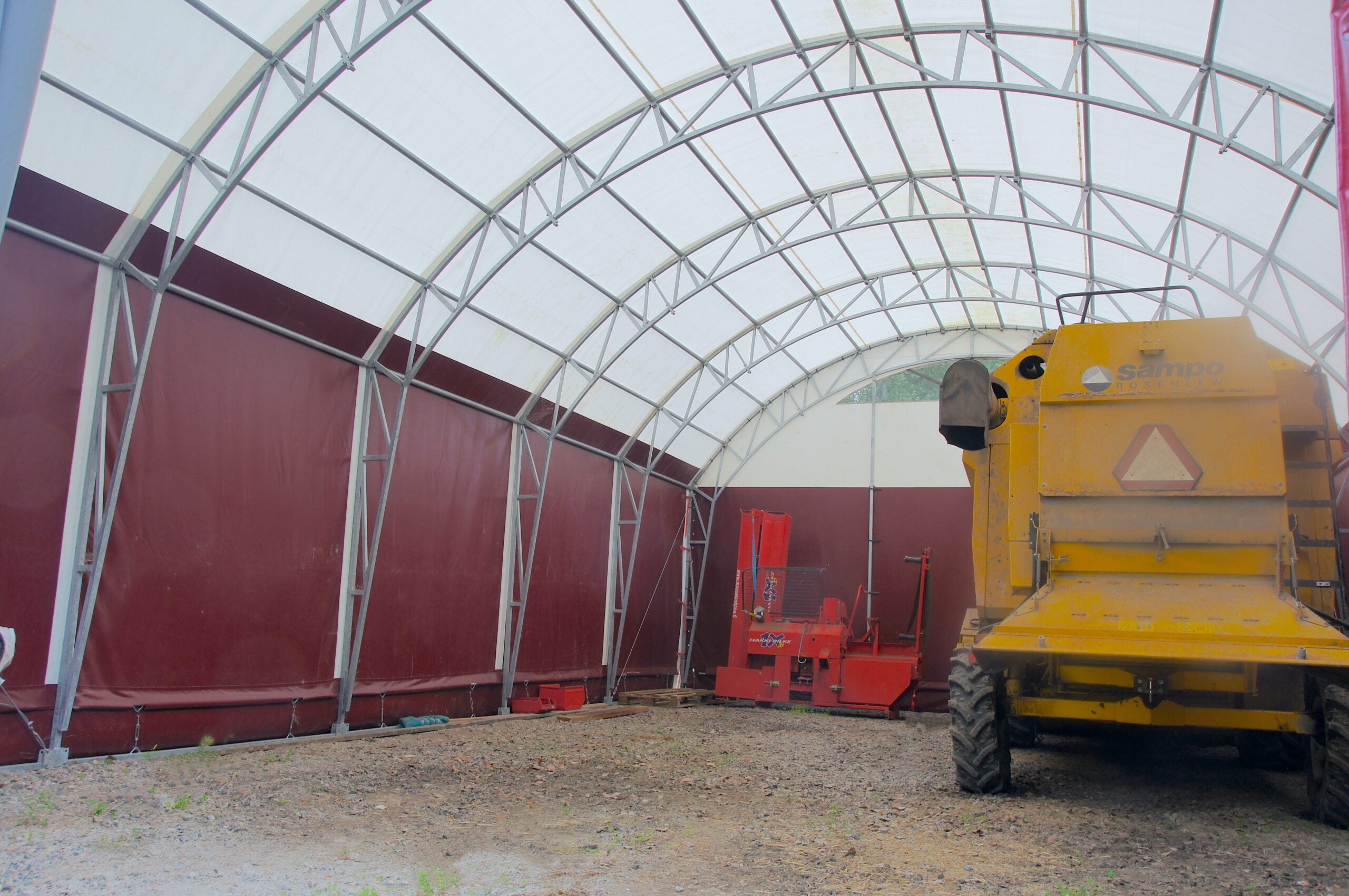 Maatilan konehalli 10x17,5x3m - Landtek