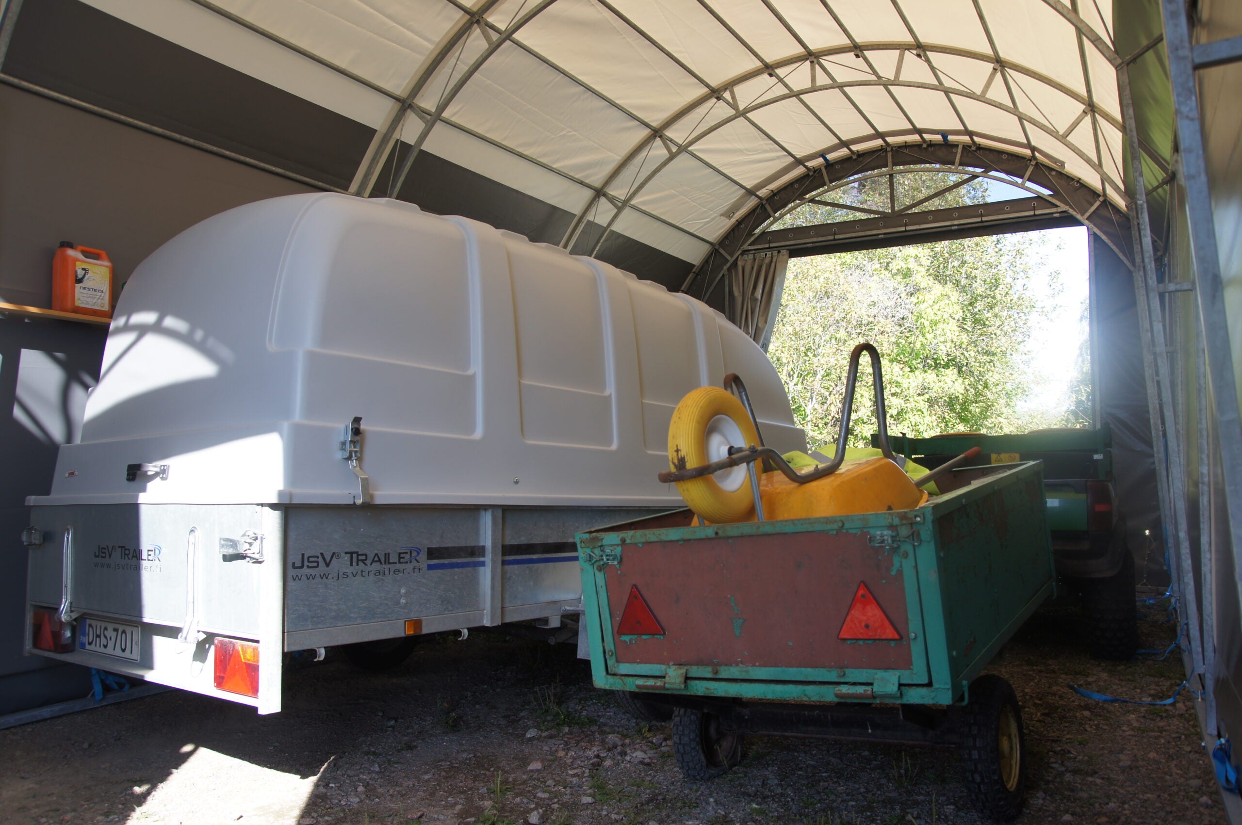 Landtek pihatalli 4x8x2,5m - Landtek