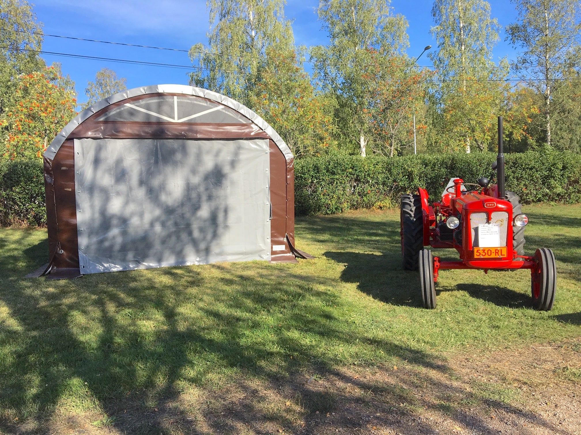 Landtek pressutalli 4x8x2,5 Auto/Venetalli - Landtek