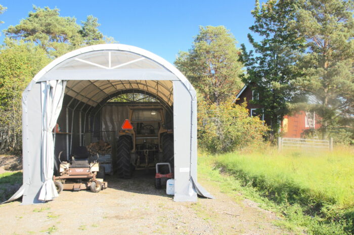 Landtek traktoritalli 4x8x2,5m - Landtek