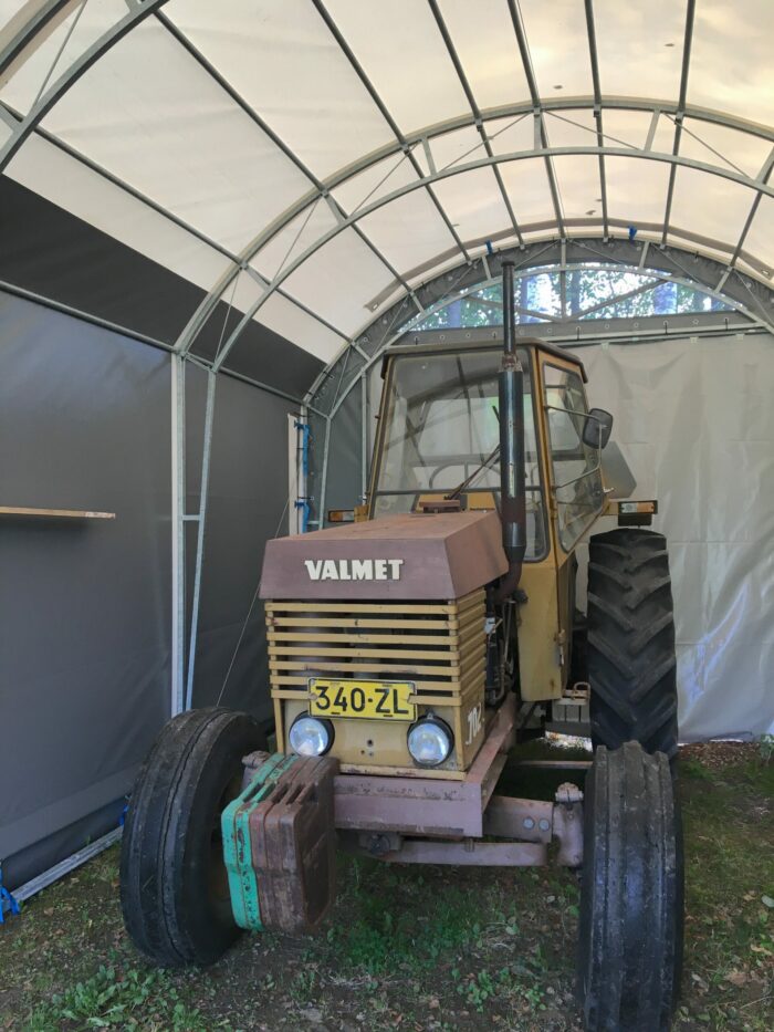 Landtek traktoritalli 4x8x2,5m - Landtek