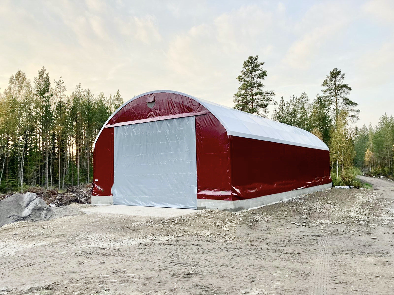 Puimurihalli 10x17,5m - Landtek