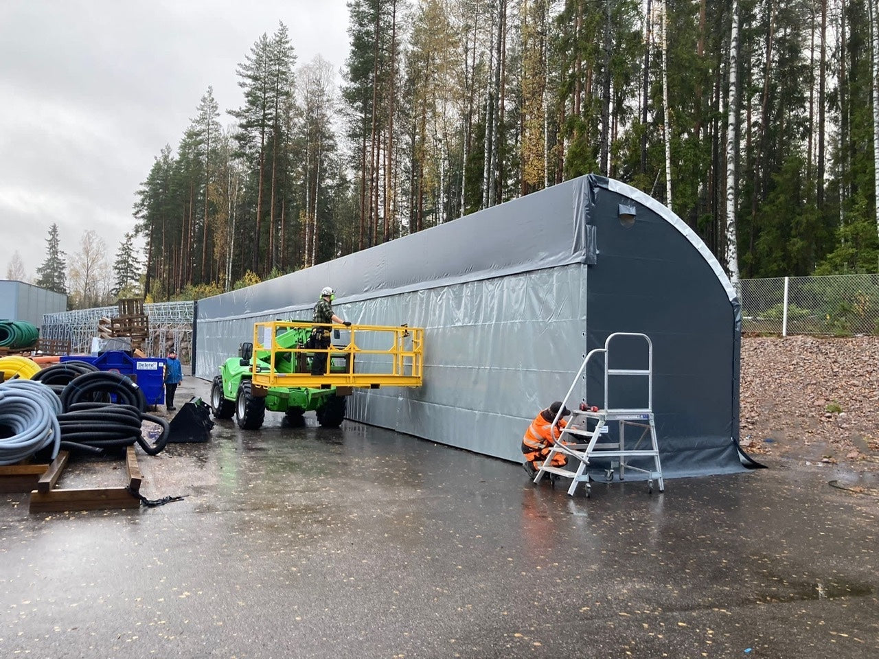 Pöly / melusuojaus. Murskaus, seulonta ja kaivostoiminta - Landtek