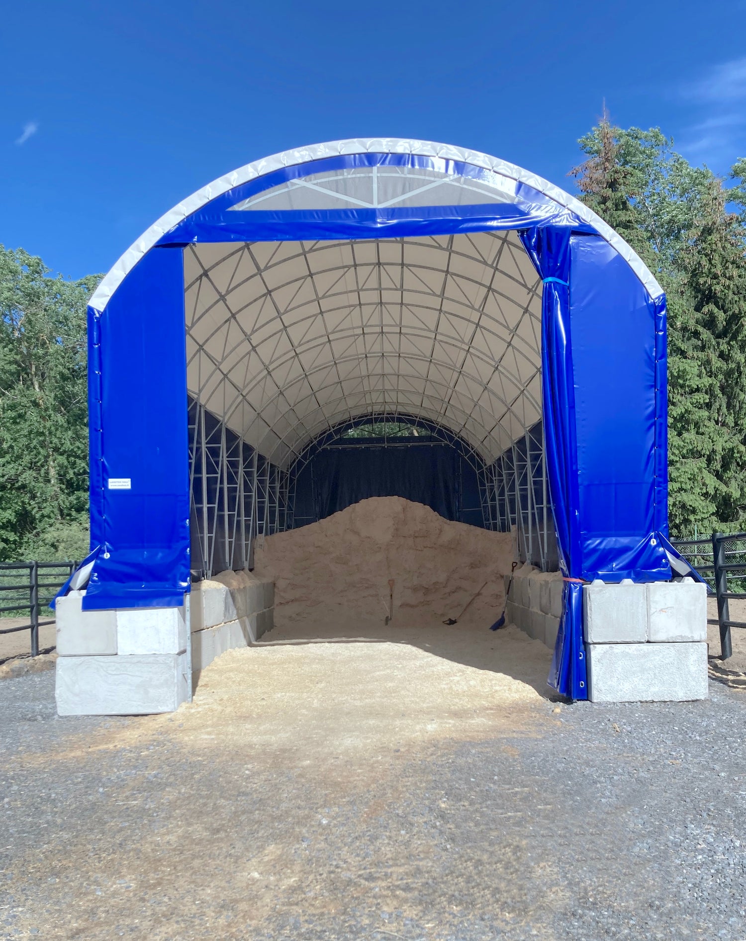 Maatilan konehalli 10x17,5x3m - Landtek