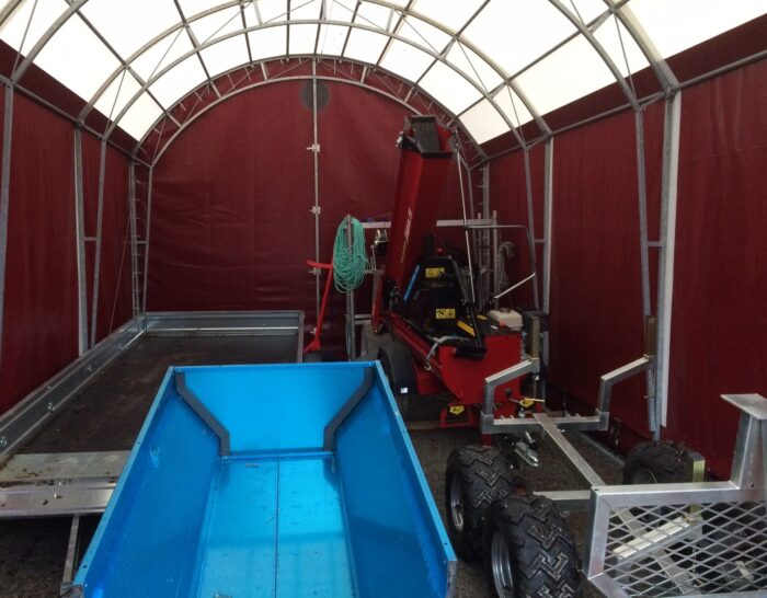 Landtek traktoritalli 4x8x3m - Landtek