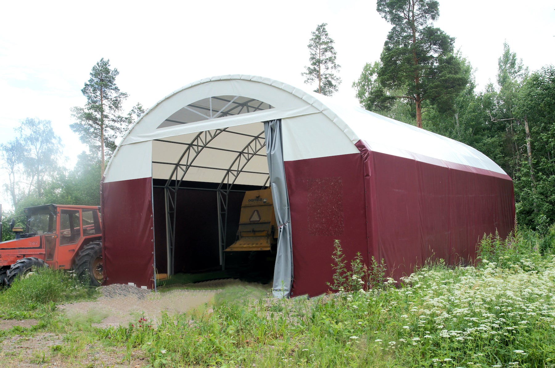 Maatilan konehalli 10x17,5x3m - Landtek