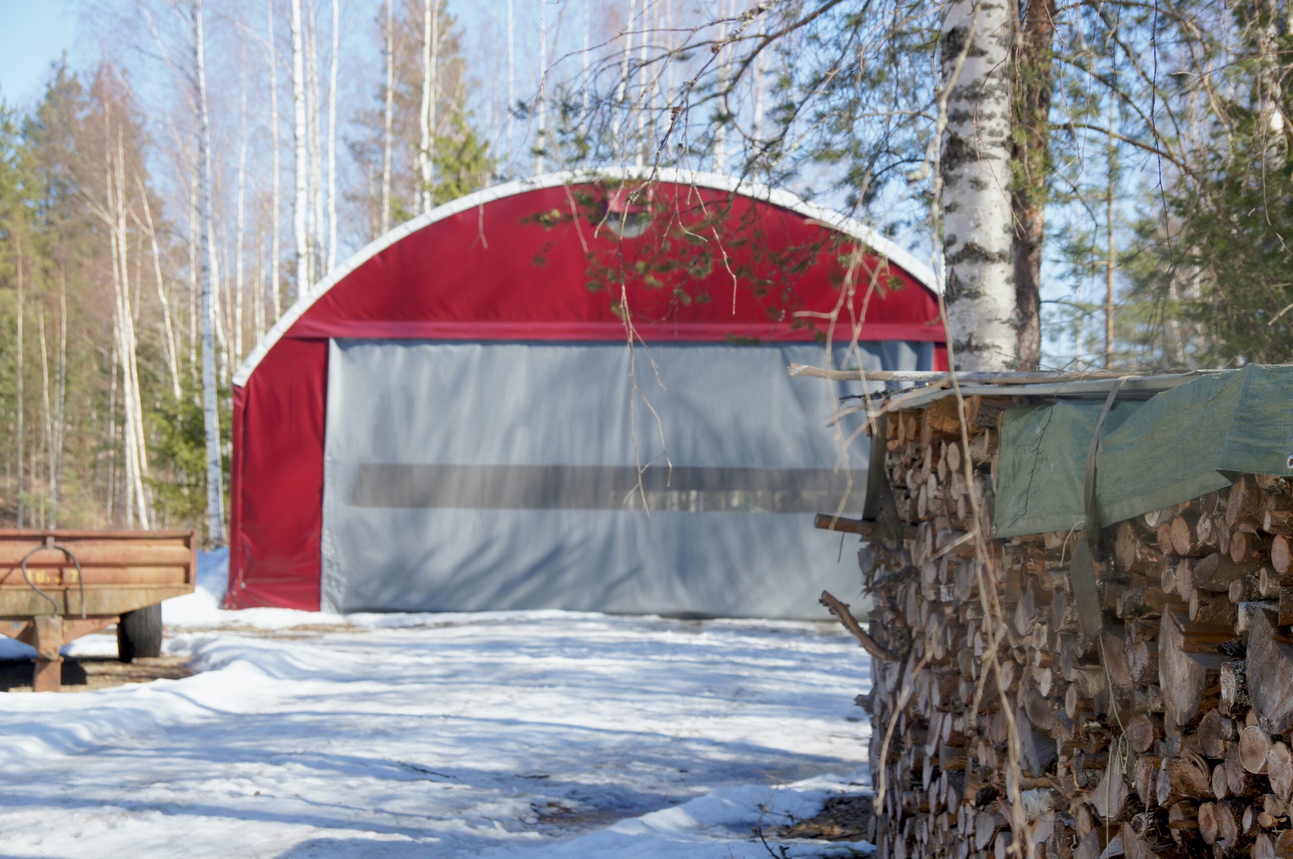 Puimurihalli 10x17,5m - Landtek