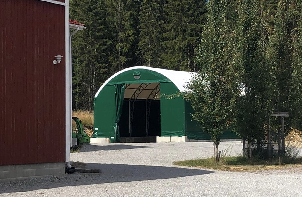 Maatilan konehalli 10x17,5x3m - Landtek