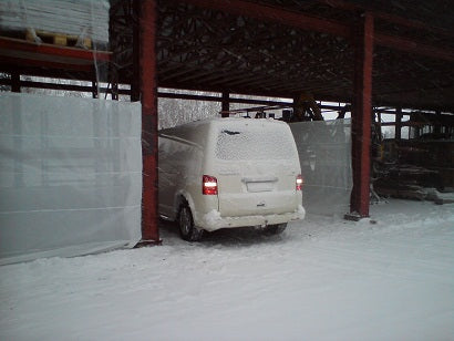 Tuisku tuuli / näkösuojaverkko 2,57x50m - Landtek