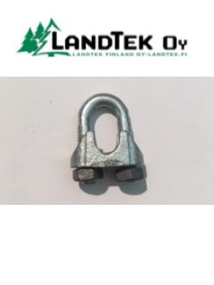 Vaijerilukko 8mm/10kpl - Landtek